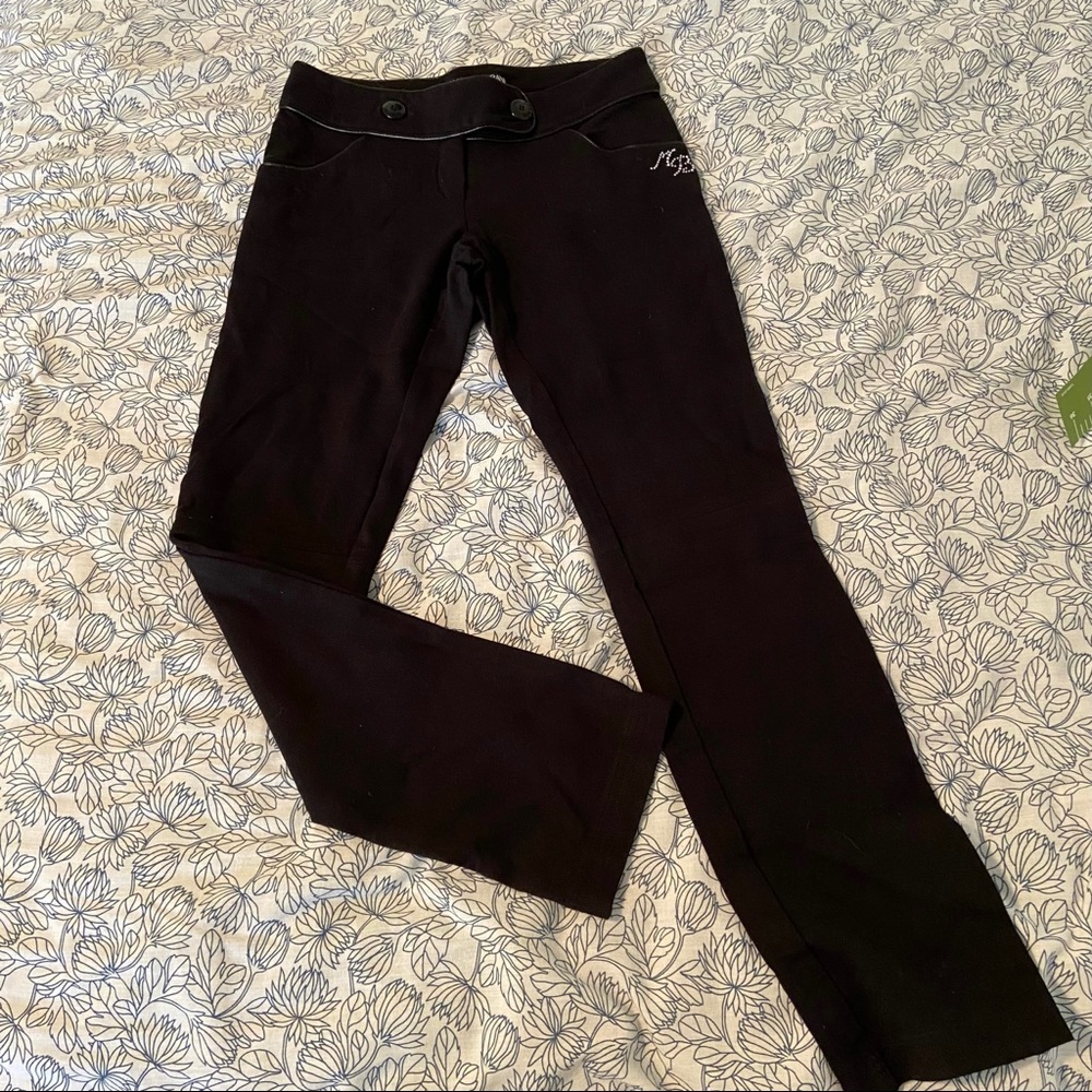 Girls black dress pants